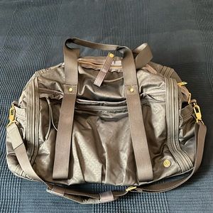 Lululemon weekender/gym duffle gray